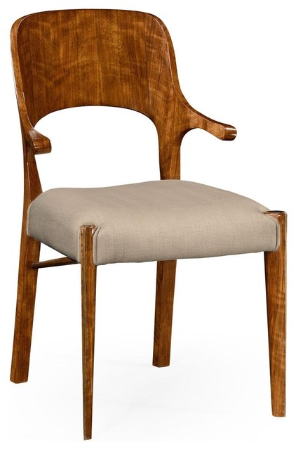 JONATHAN CHARLES COSMO Dining Arm Chair Traditional Antique Shaped