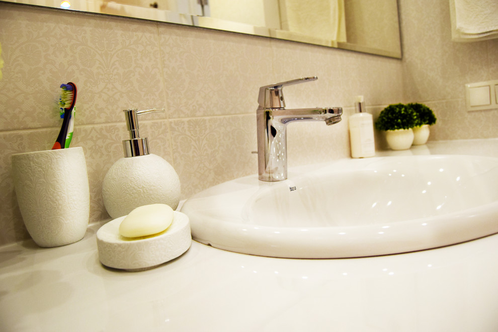 Интерьер с белыми акцентами