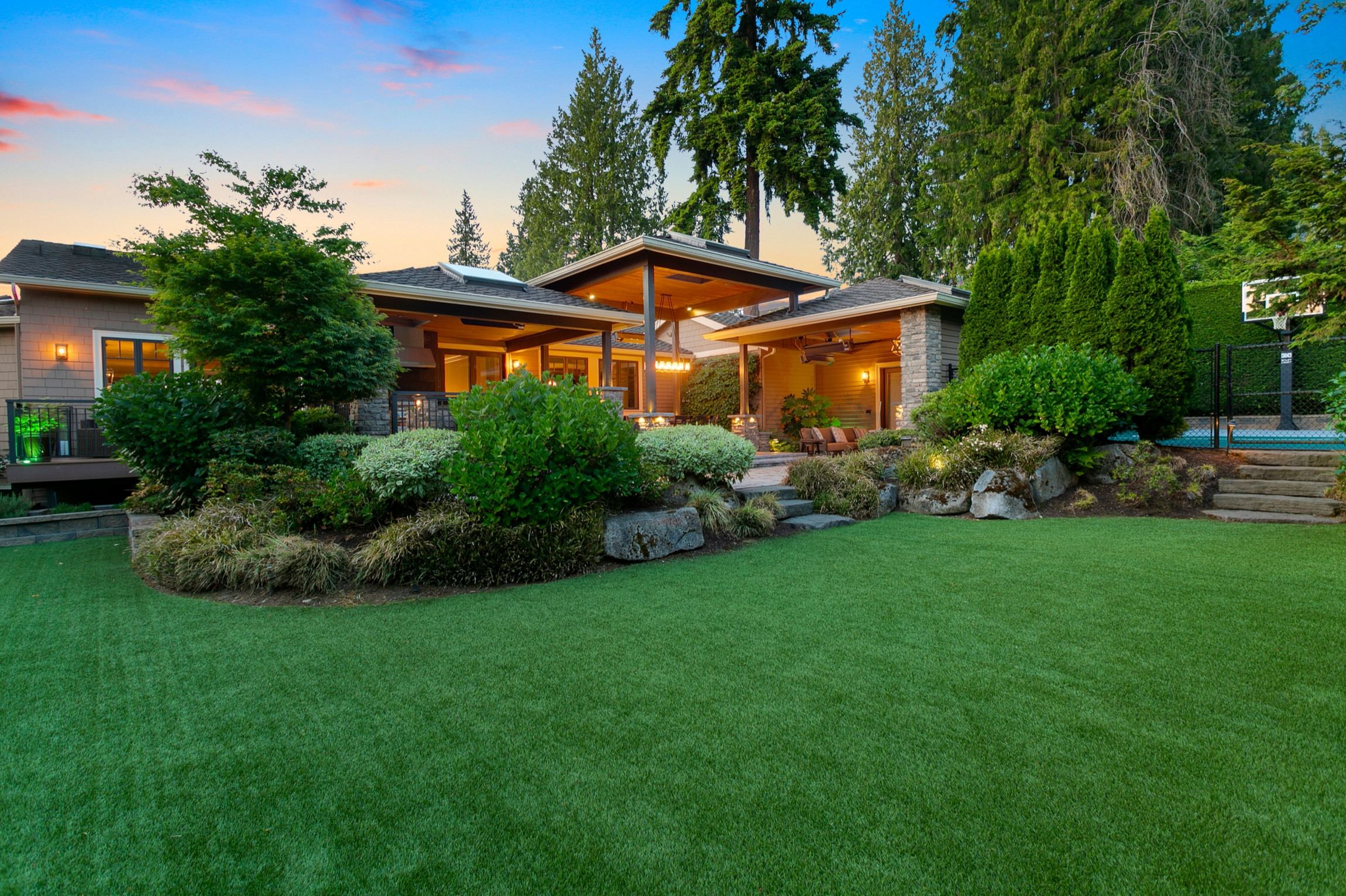 Yarrow Point Triple Roof Outdoor Living