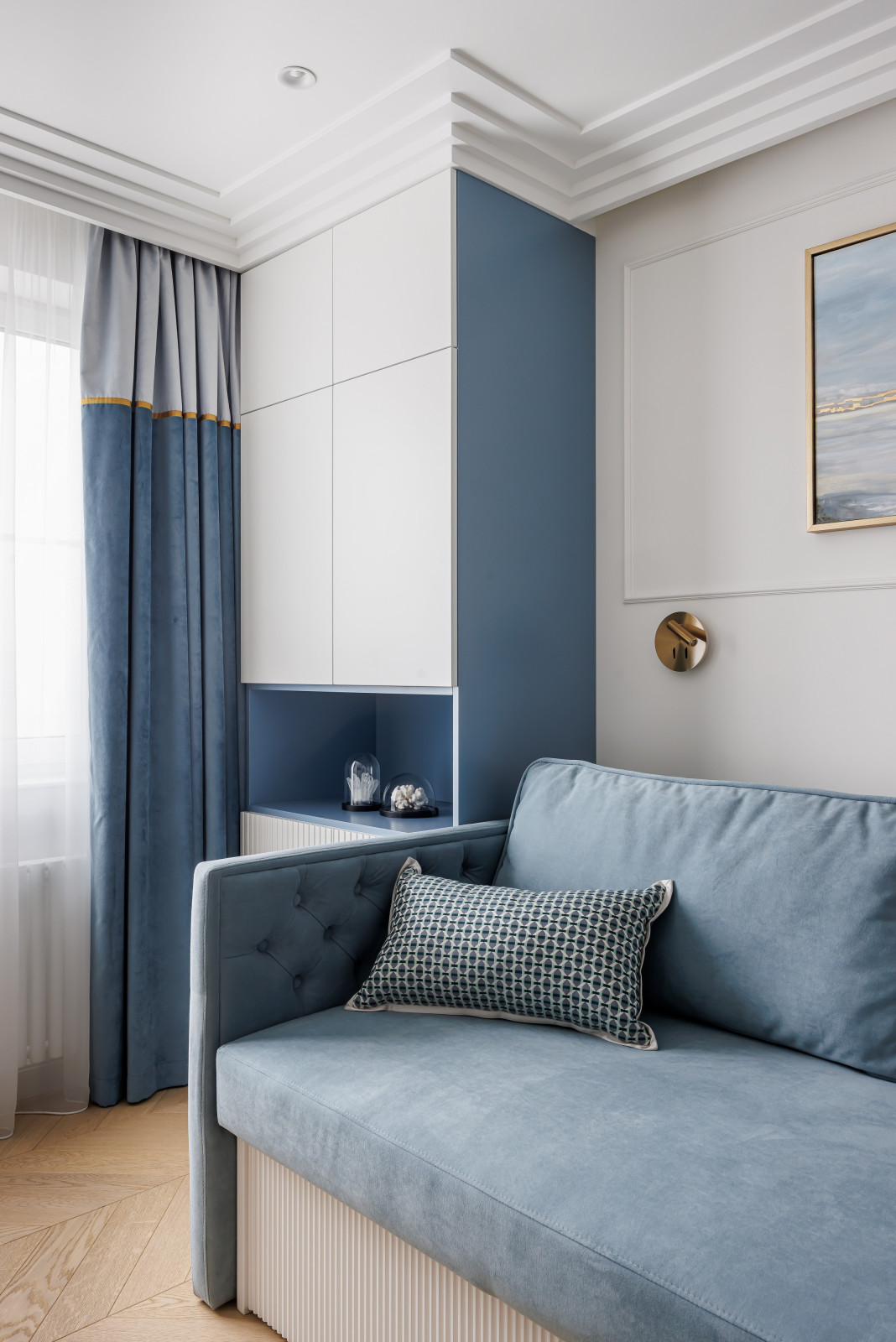 Дизайн и ремонт квартиры на улице Марьинский парк - Музыка неоклассики