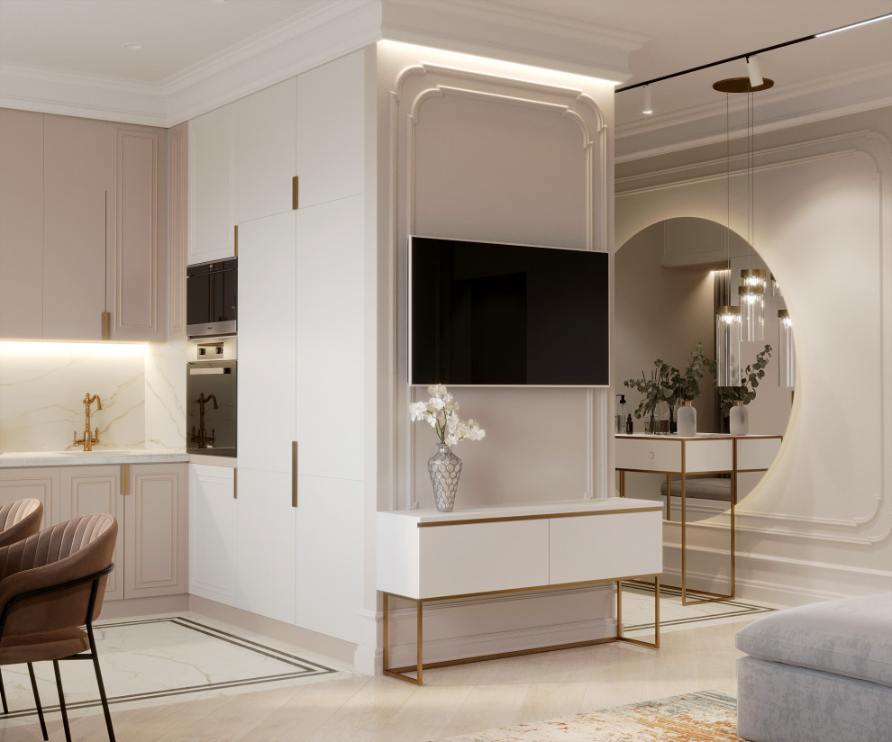 проект "Классика в Тюменке на 100 м2"