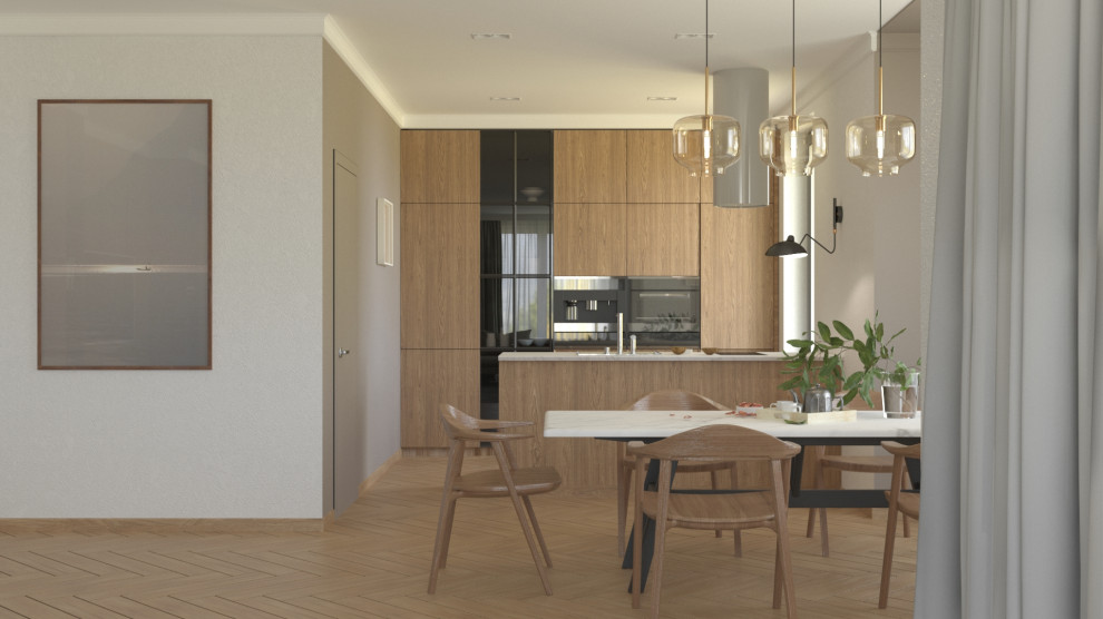 Дизайн проект в Скандинавском стиле