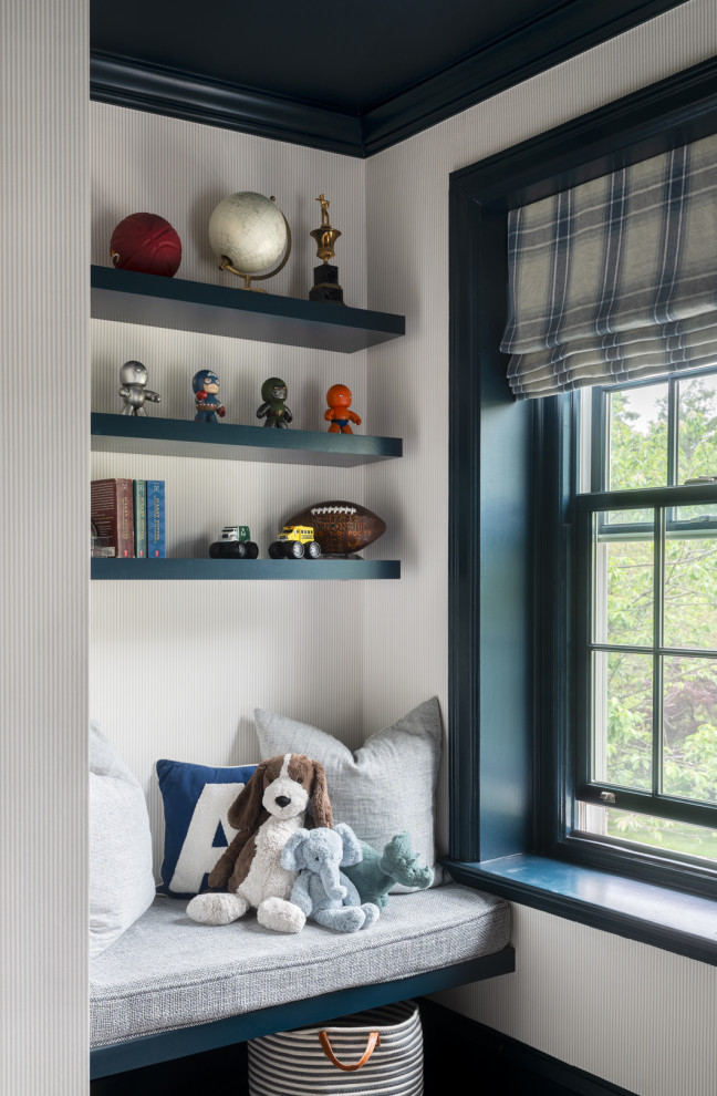 Example of a transitional kids' room design in Philadelphia