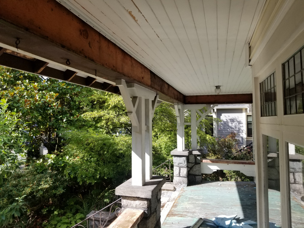 East van porch upgrade