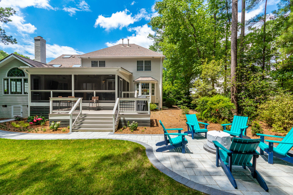 Cary Screened Porch & Laundry