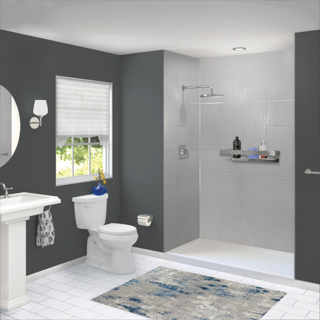 Transolid PWKX60367224 Prodigy 60"x36"x96" Shower Wall Kit