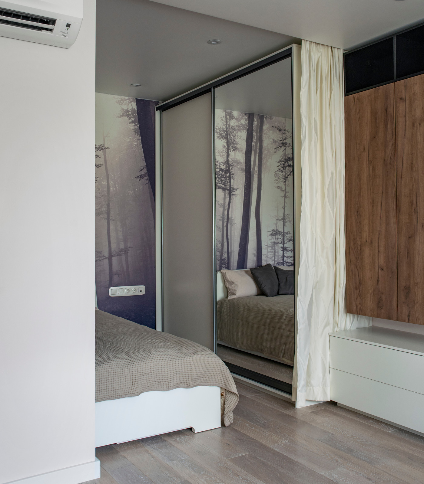 Зона спальни