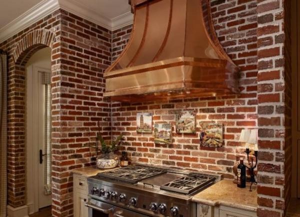 Клинкерная плитка на фартук