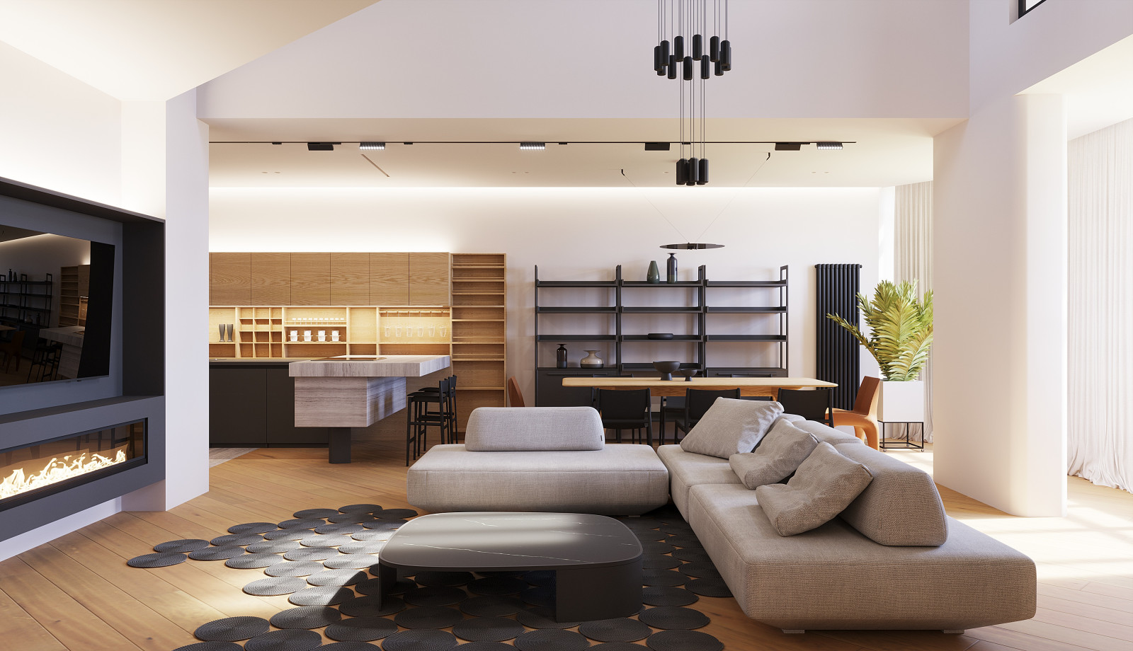 Проект на Мичуринском проспекте, 140 кв.м.