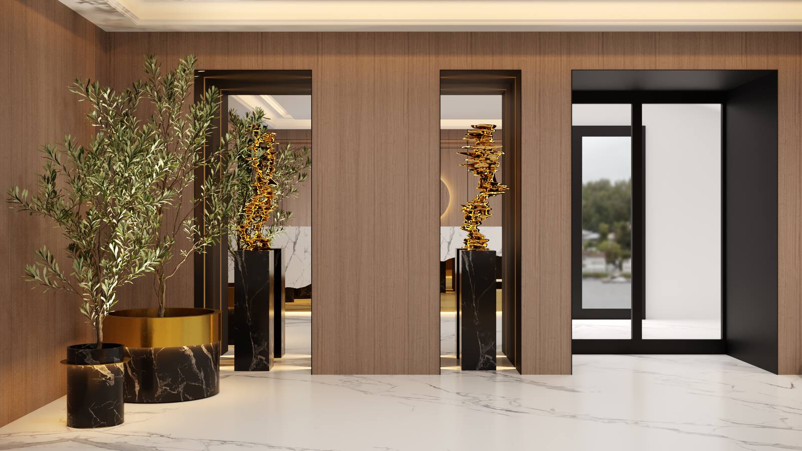 Холл отеля Golden Ring