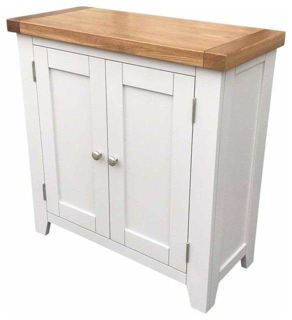 Contemporary Storage Cabinet Grey Painted Mdf With Oak Top And Contemporary Storage Cabinet Grey Painted Mdf With Oak Top And Inner Shelves