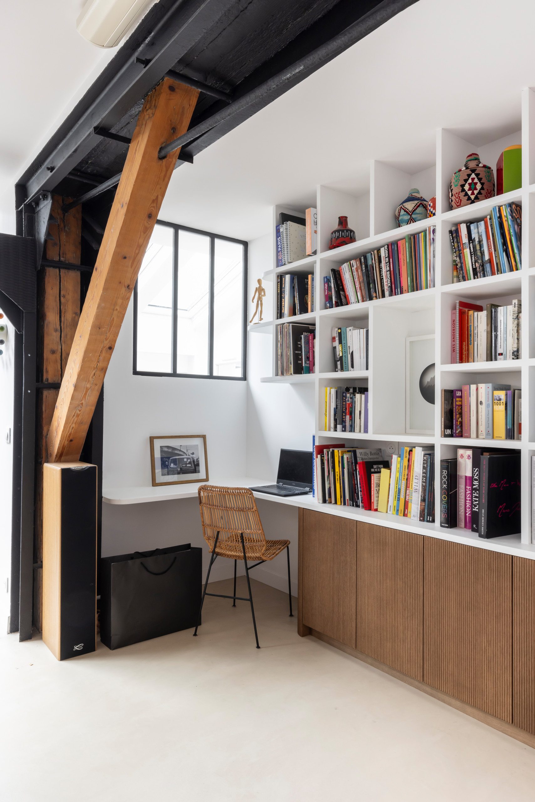 Une ancienne laverie industrielle réinventée - 92m2 à Belleville