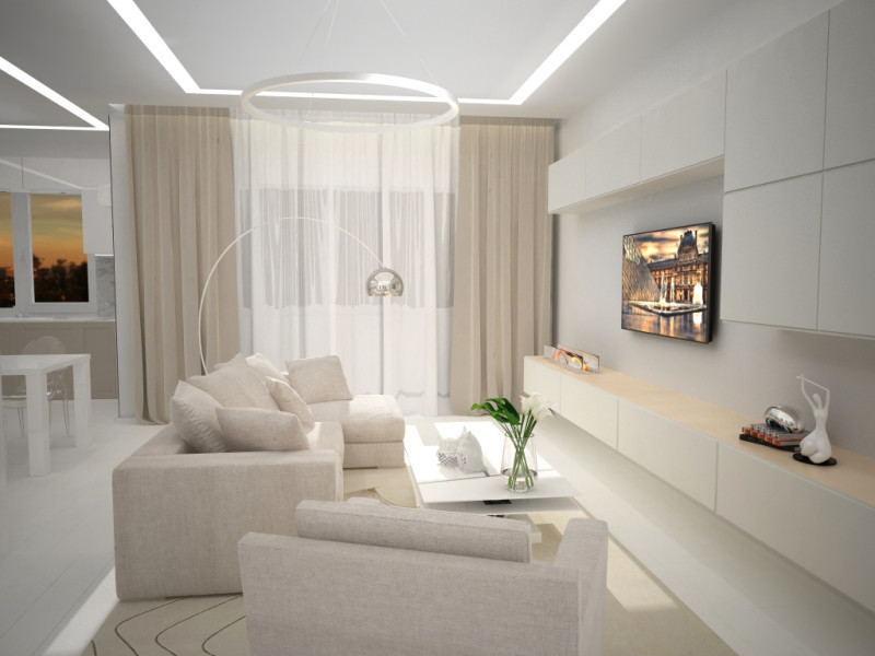 Дизайн интерьера гостинной