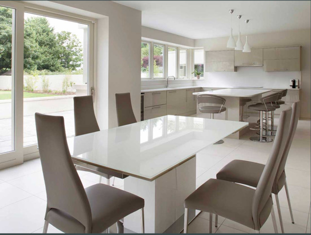 White House contemporary-kitchen