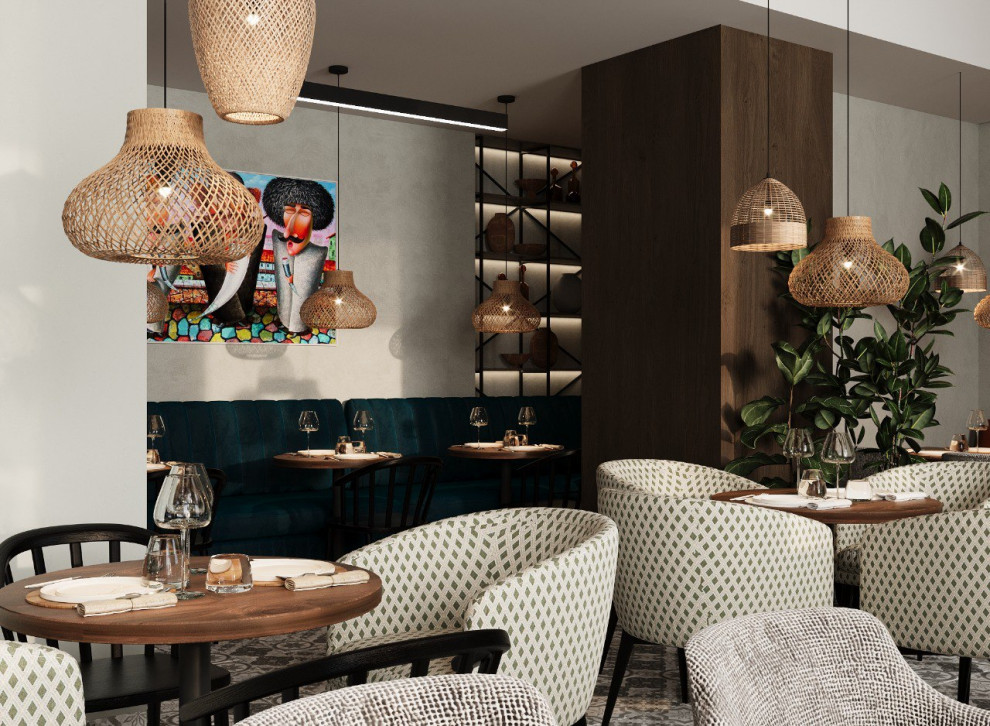 №12 Дизайн-проект ресторана "В Тбилиси" г. Новотроицк