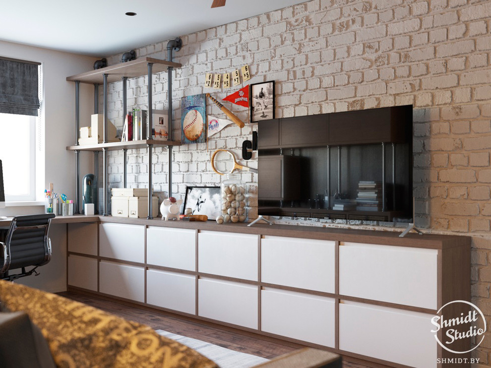 Проект интерьера "Искусный", Минск, 80м.кв