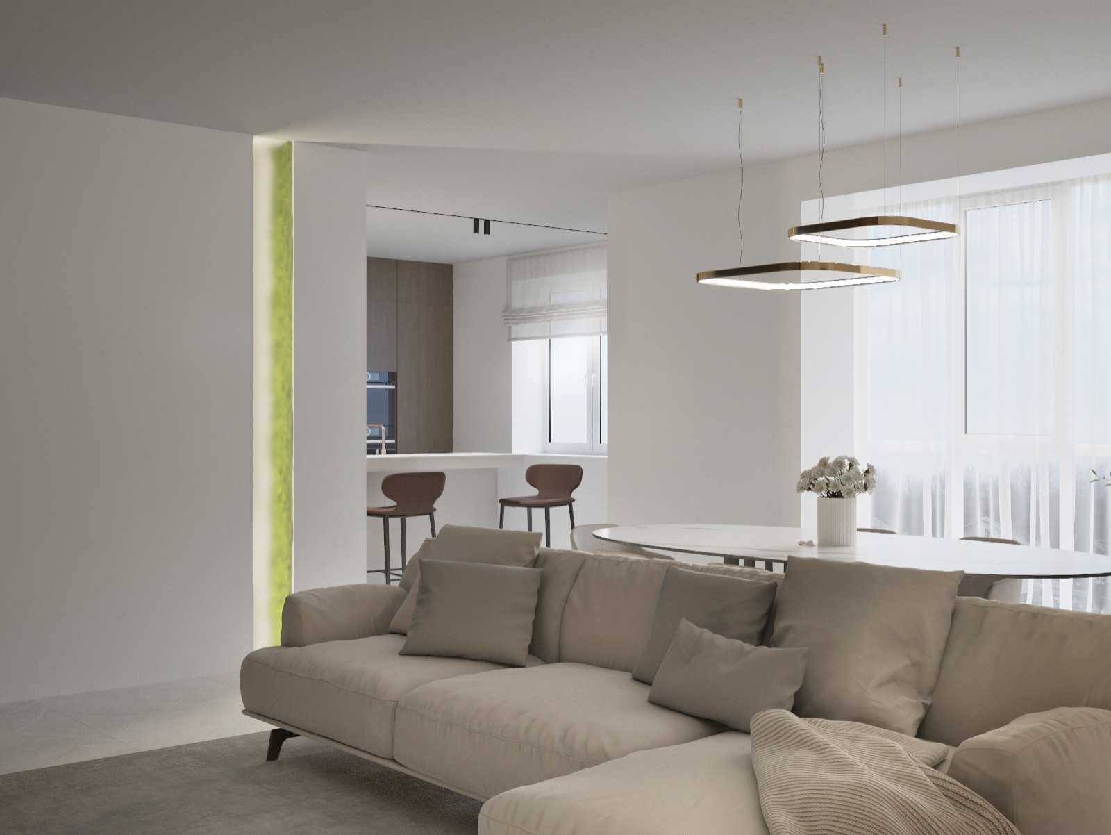 Современная квартира 100 кв.м.