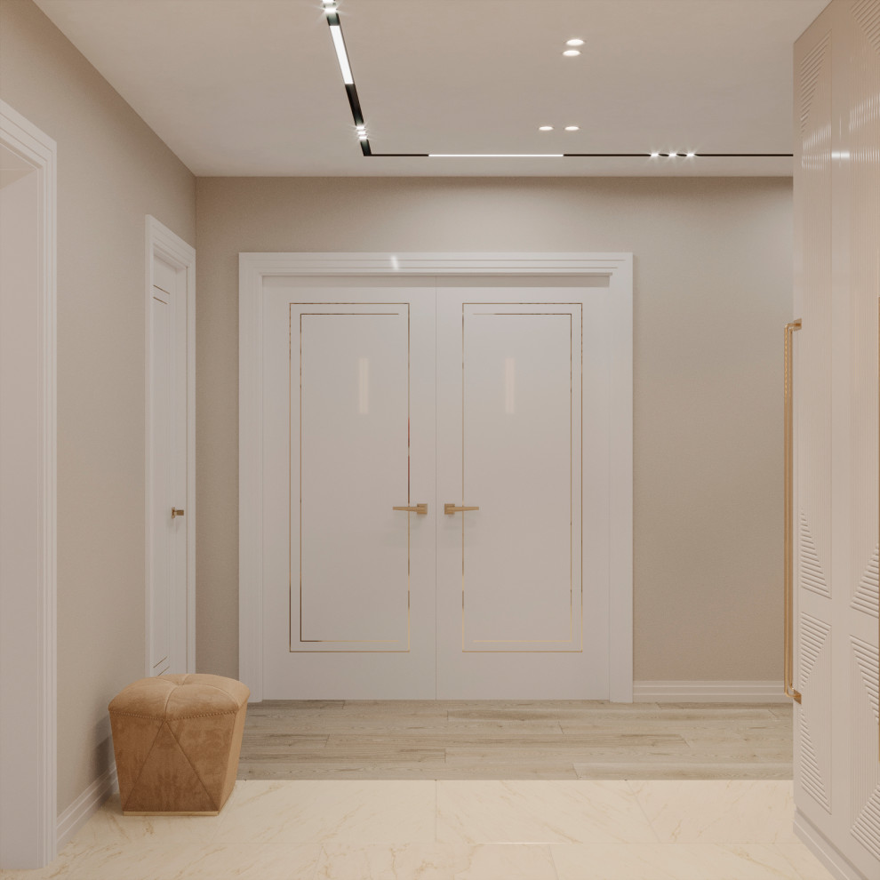 ДИЗАЙН ИНТЕРЬЕРА КВАРТИРЫ В ЖК КАМЕЛОТ, 120 КВ.М