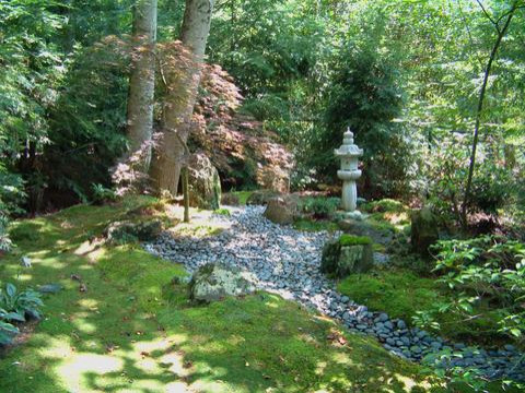Small Japanese Garden in North Stamford, Peter Atkins