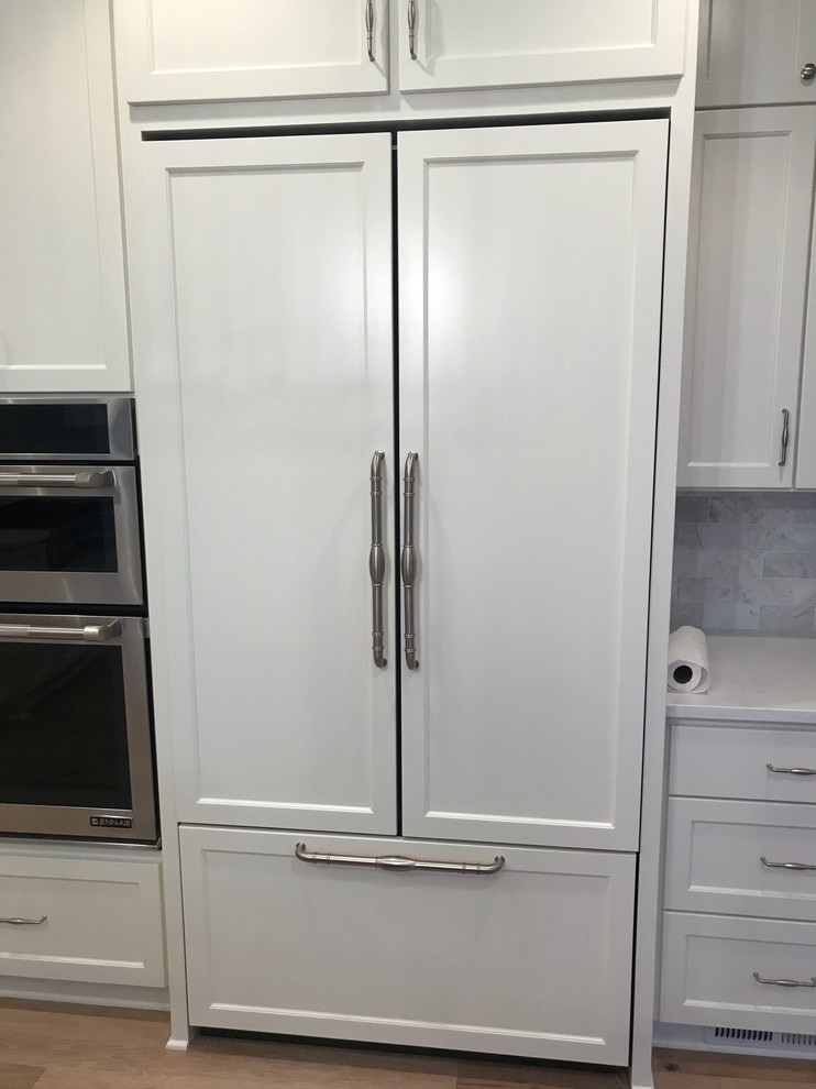 Gaps around built in fridge