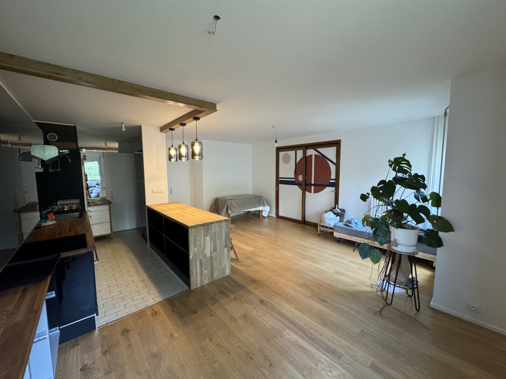 Rénovation de deux salles de bain et du salon / cuisine