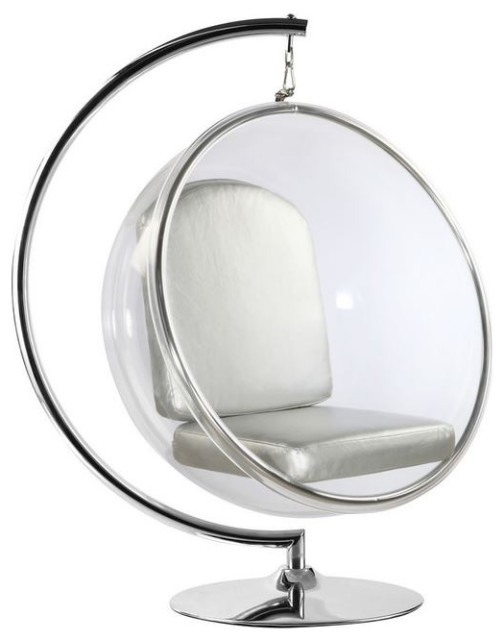 Swivel Bubble Chair Modern Hanging Chairs by HomeCraftDecor