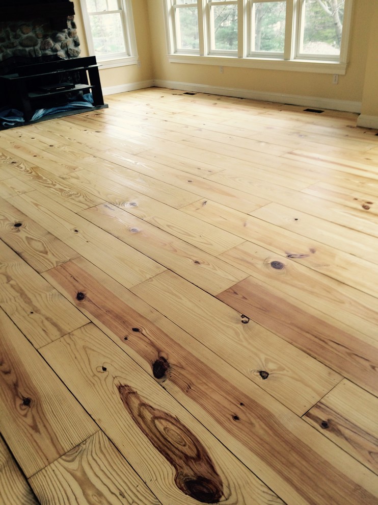 Refinishing Wide Plank Pine Floors Craftsman New York By