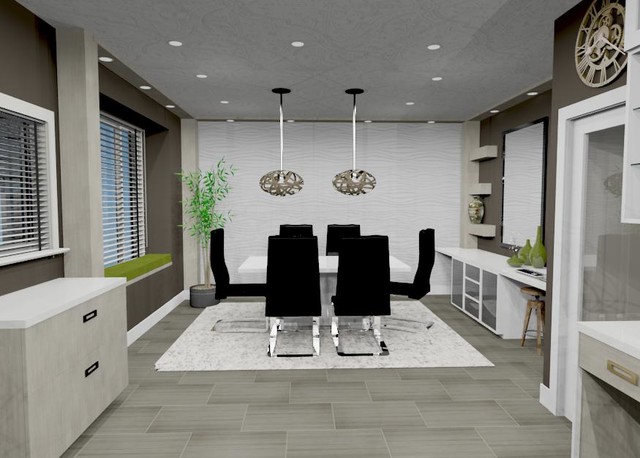 Dining Remodel contemporary-rendering