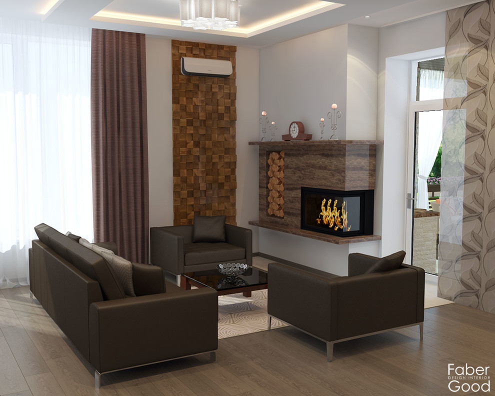 Ракурс на камин