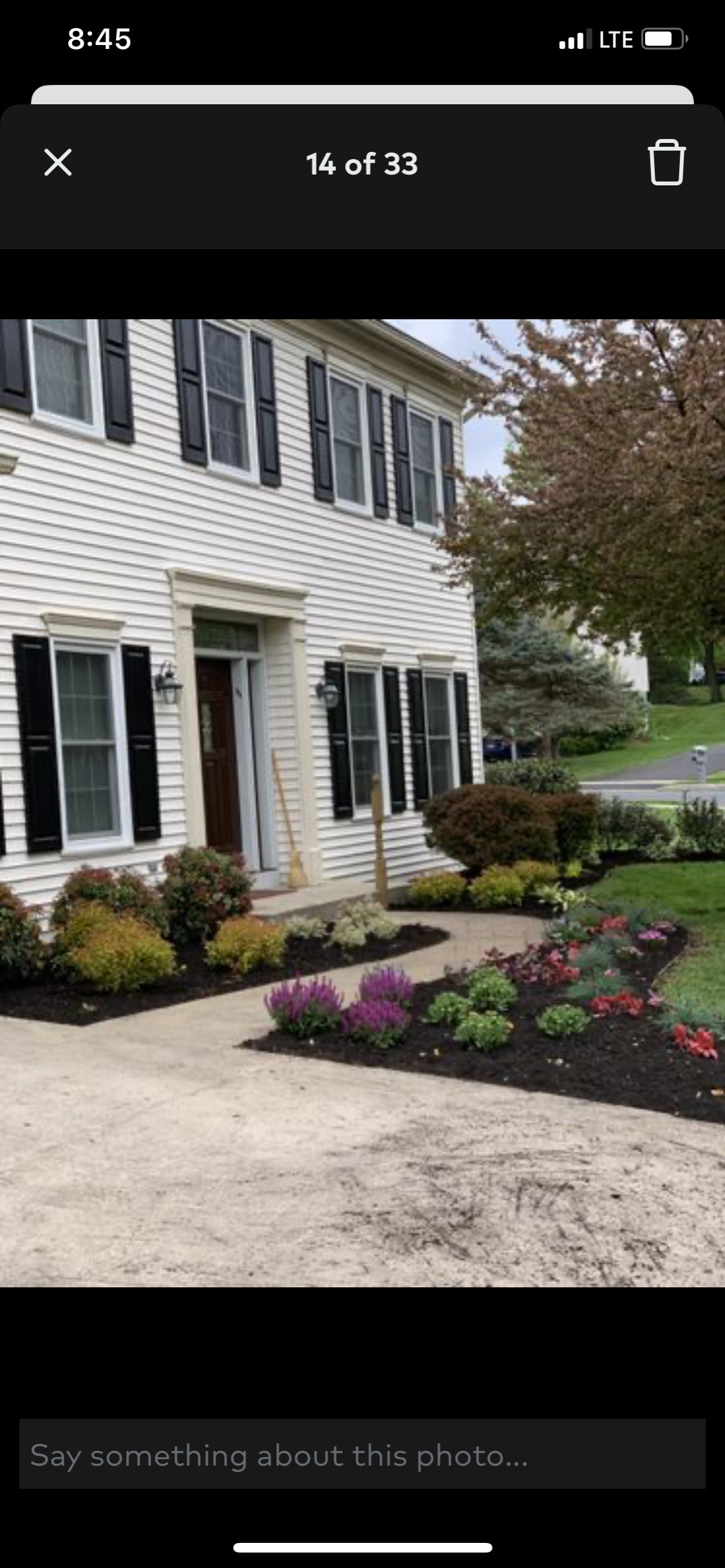 Landscaping projects