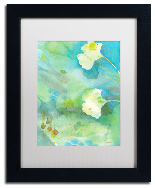 Trademark Fine Art 'Sweet Memory' Matted Framed Canvas Art by Sheila