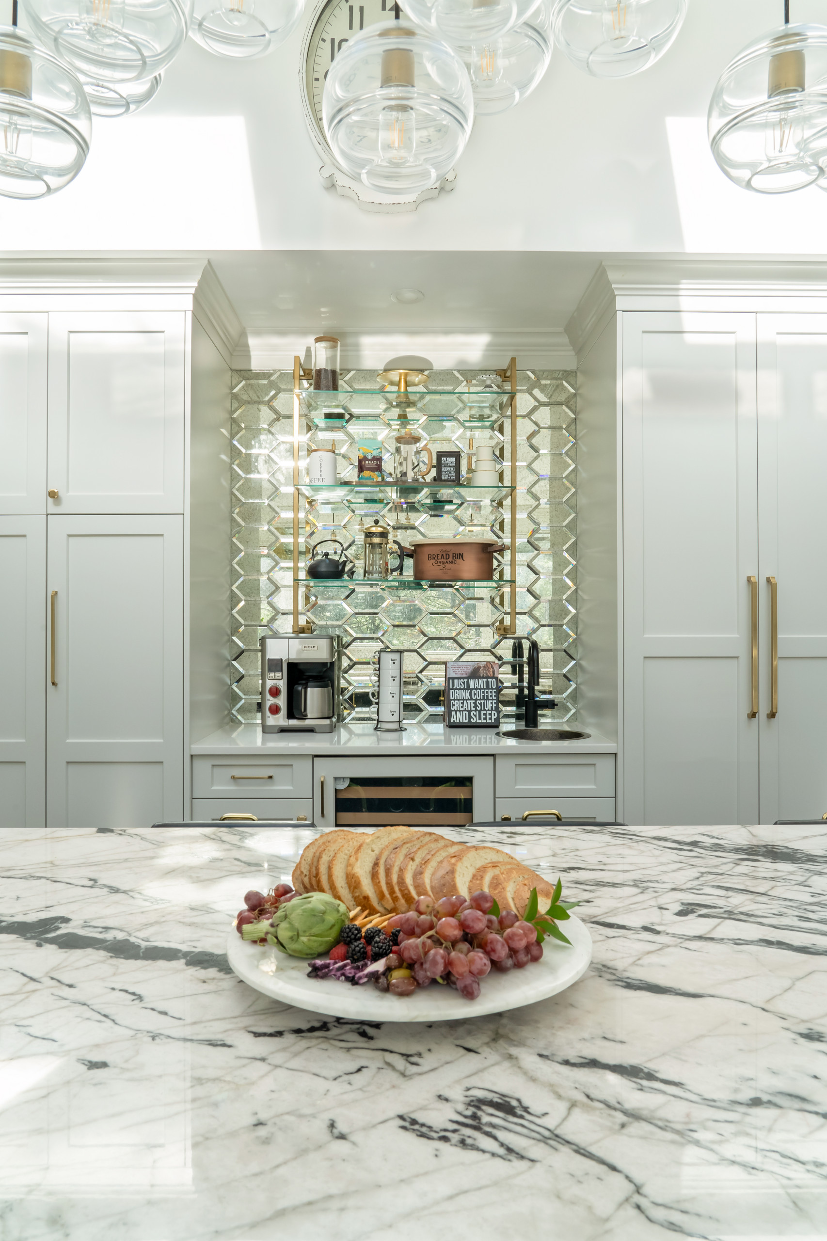 Bright White Kitchen