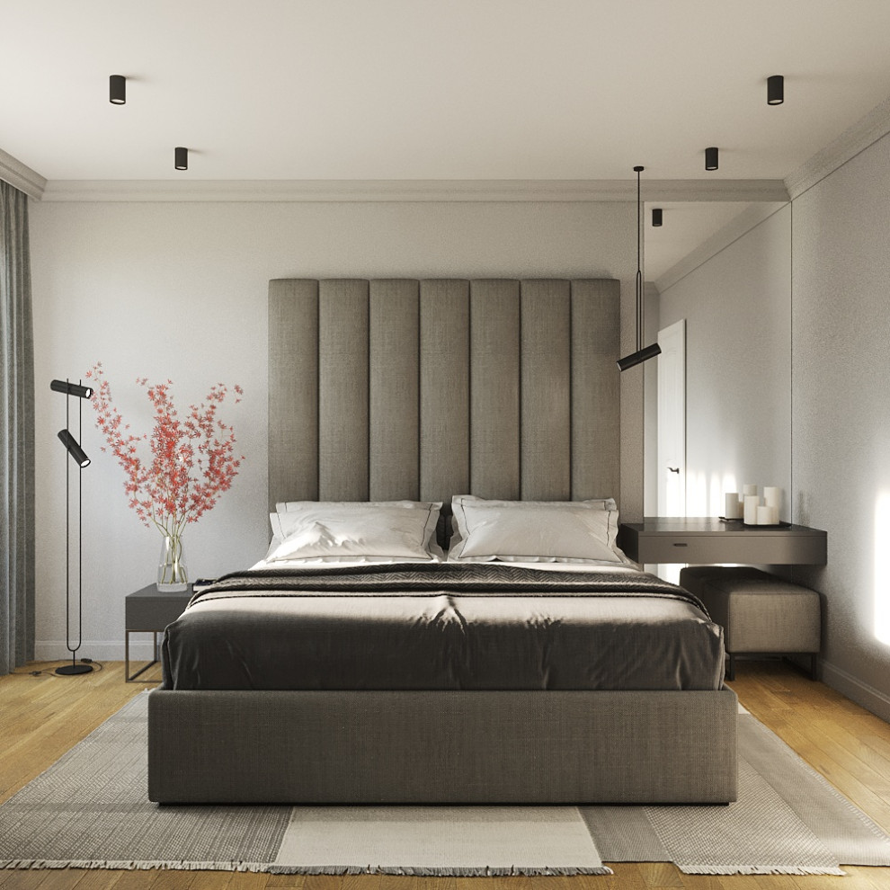 Комната в серых тонах