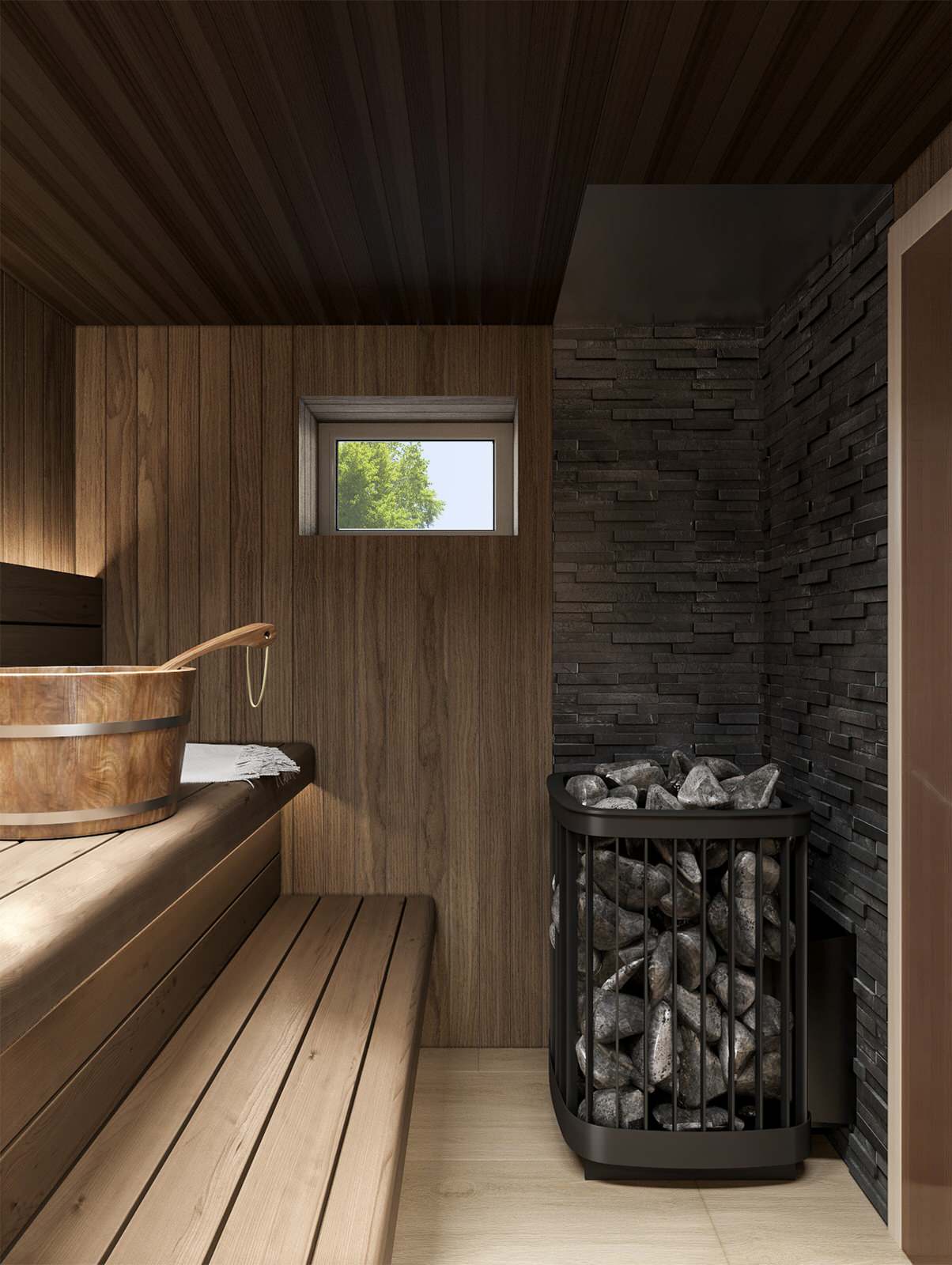 Интерьер банного комплекса