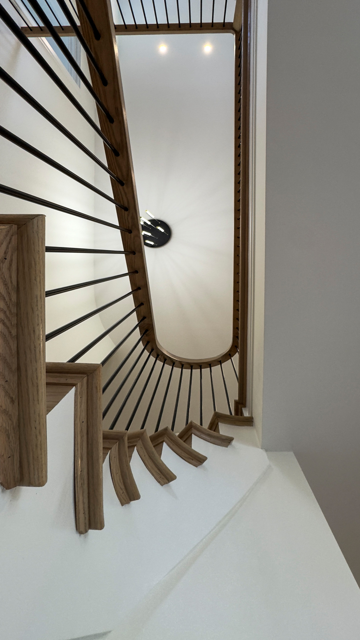 144_Attractive Transitional Staircase in Impressive Modern Home, Vienna VA 22180