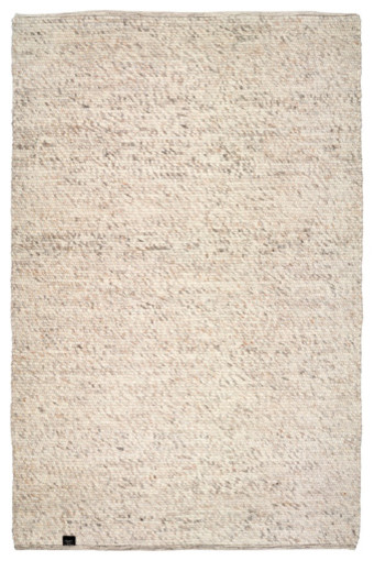 Classic Collection Merino Area Rug, Natural Beige, 200x140 cm