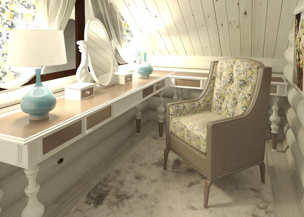 Бревенчатый домик