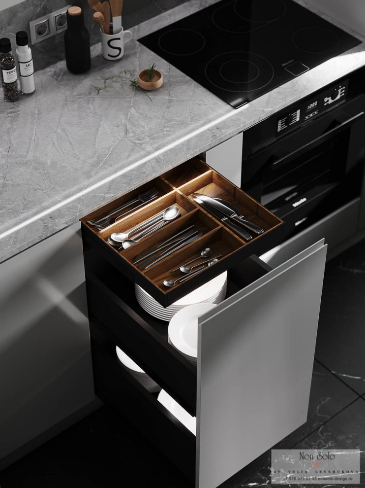 Дизайн квартиры для адвоката 54 м2, ул. Люсиновская, г. Москва