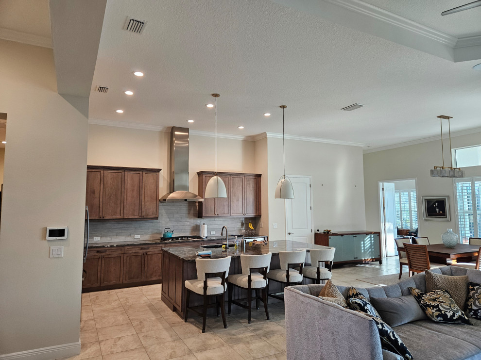 Modern Kitchen And Living Room Refresh
