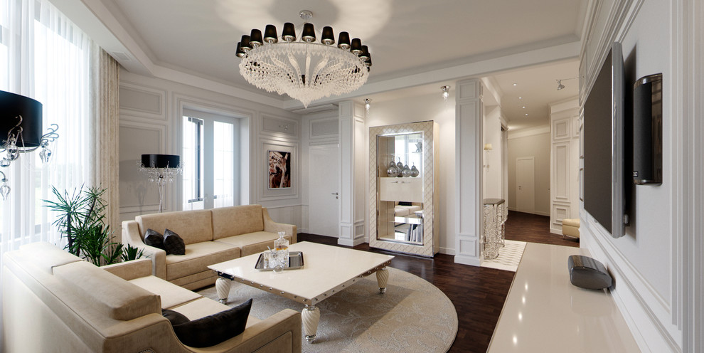 Дизайн проект квартиры для молодой семьи