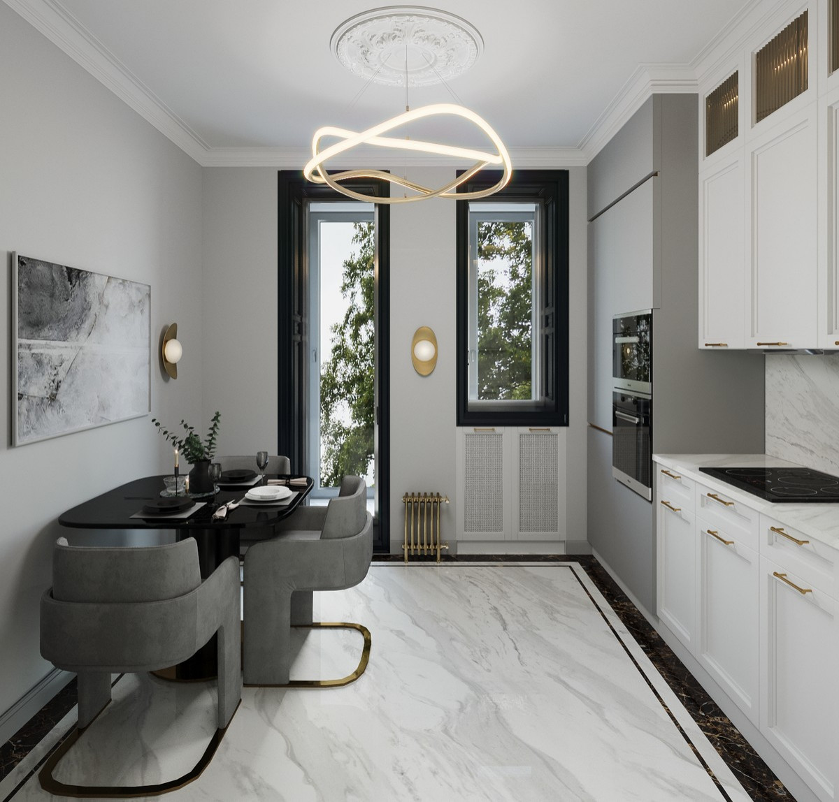 Квартира на Краснопресненской 74 кв.м