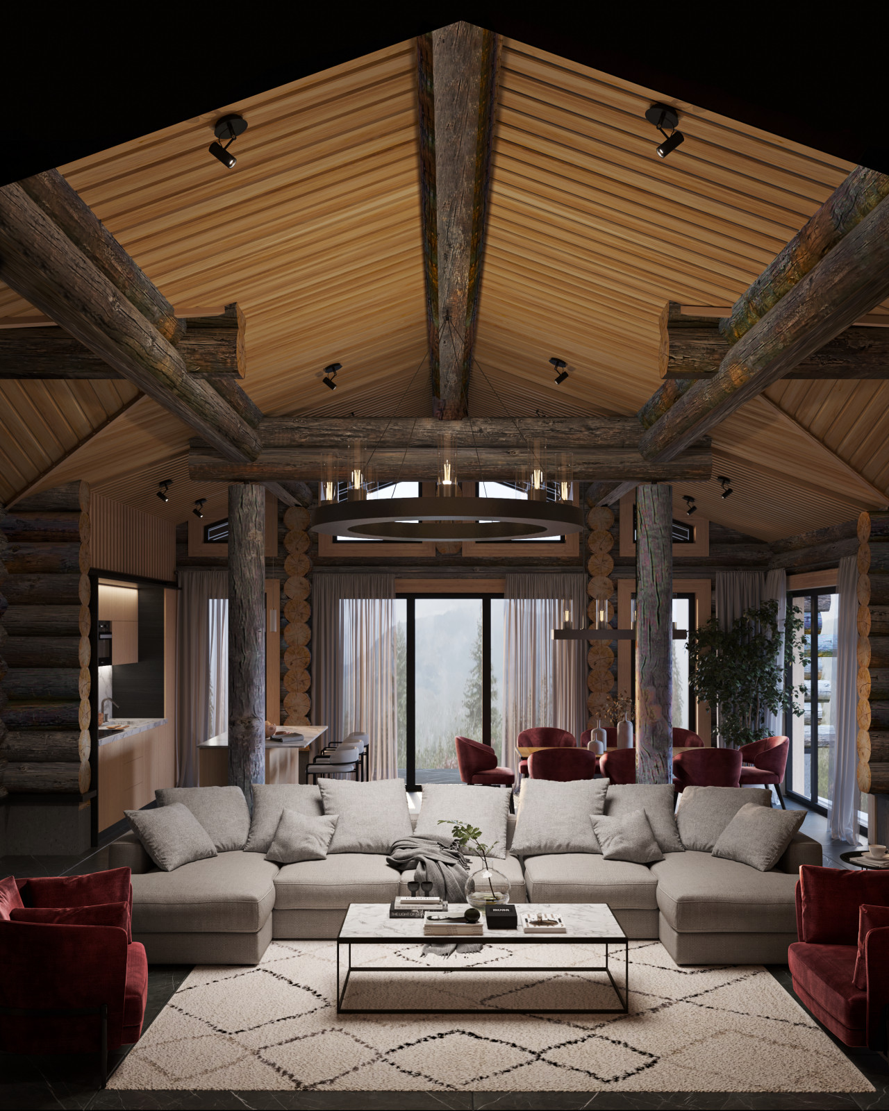 Шале интнрьер