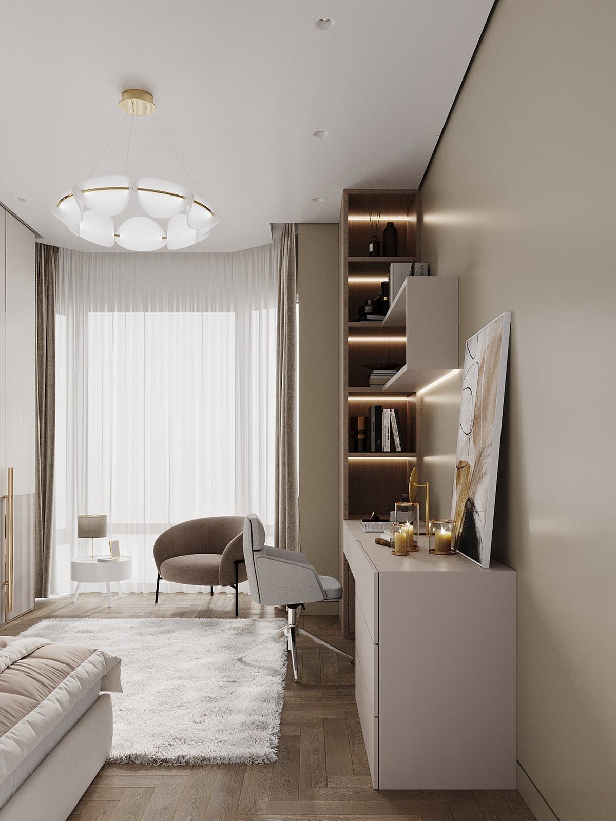 Дизайн интерьера квартиры в ЖК central avenue #PR-400