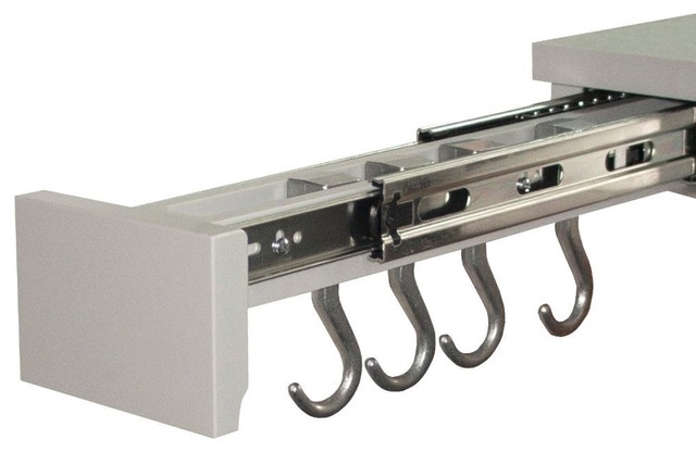 Glideware 16in 5 Hook Organizer Blum Soft Close Contemporary Glideware 16in 5 Hook Organizer Blum Soft Close Contemporary Kitchen Drawer Organizers By Hardtogeems