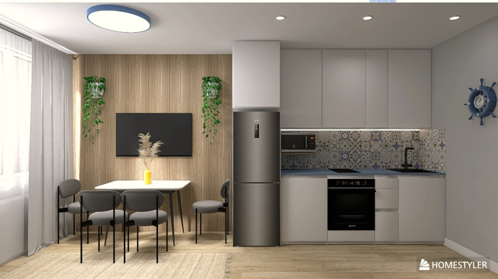 3D-визуализация интерьера квартиры для сдачи в аренду