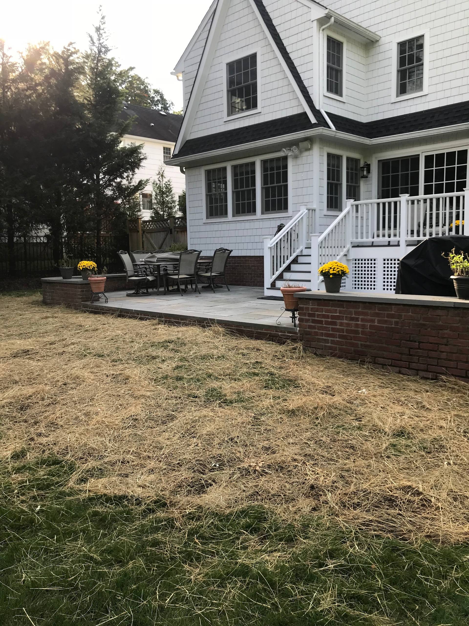 Chatham Composite Deck and Bluestone/Brick raised patio