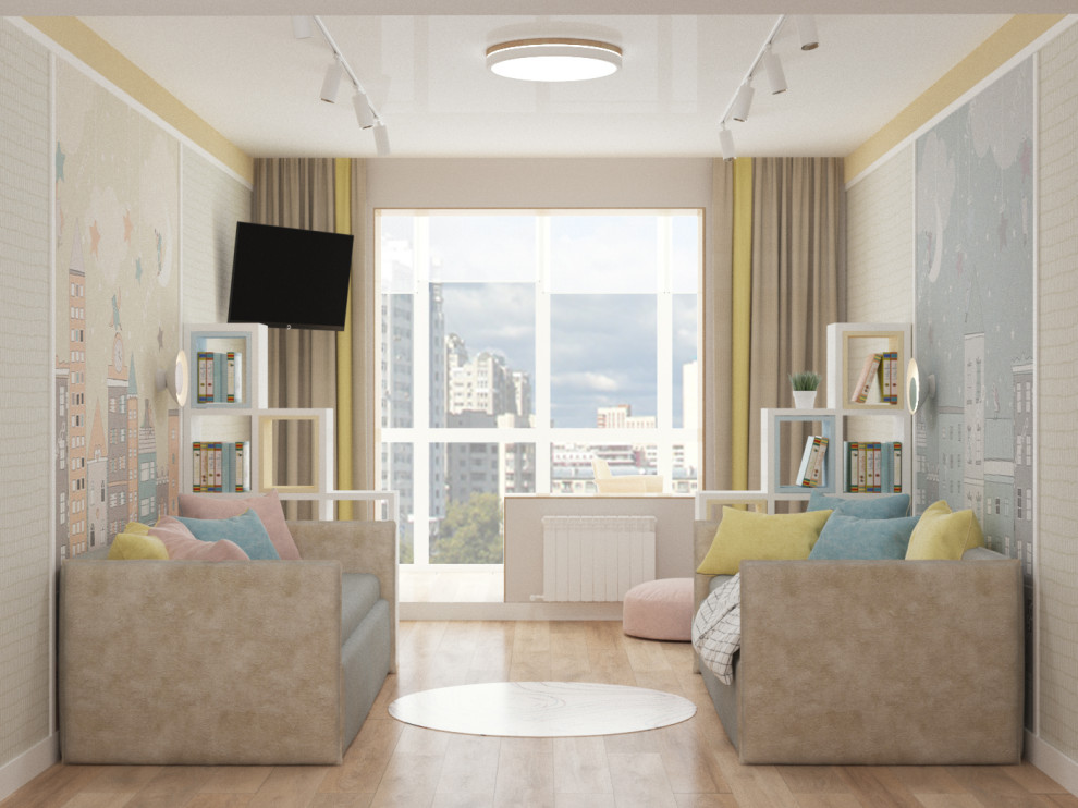 ЖК Первая линия 3-к квартира. Коллажи, виз