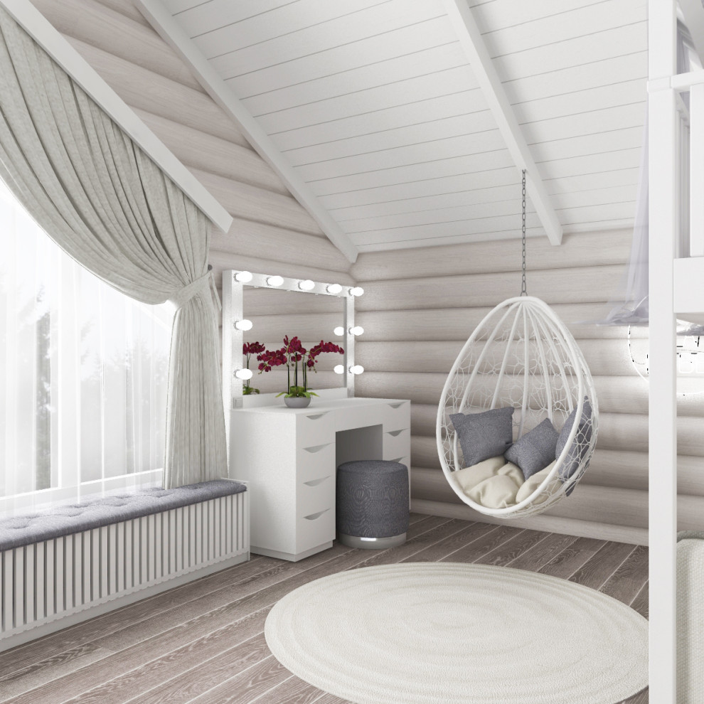 Проект загородного дома из сруба