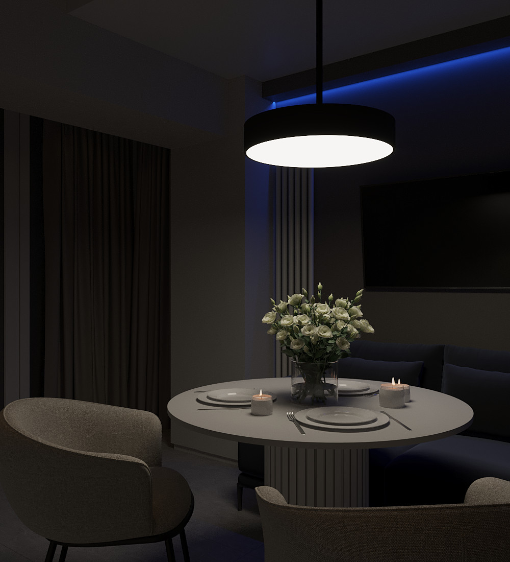 Квартира для холостяка в современном стиле