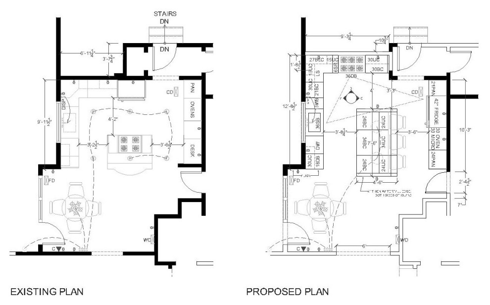 Slightly Enlarged but Significantly improved Kitchen
